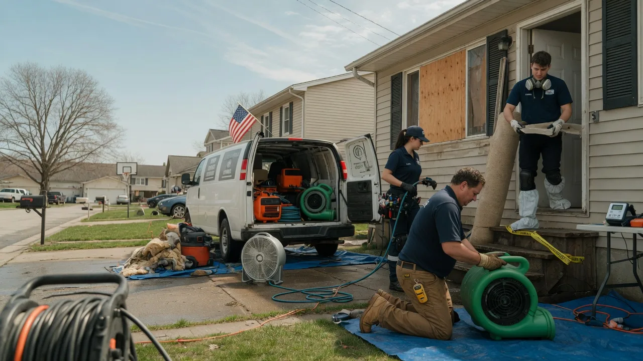 Water Damage Restoration in Raymond, IL near me